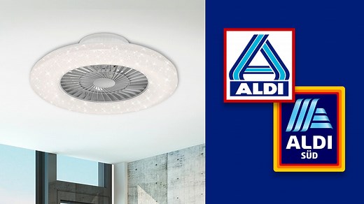 Deckenventilator bei Aldi: Brilo-Deal zum schmalen Preis