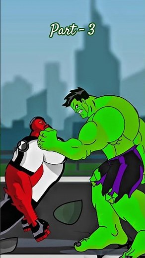 Hulk Beats The Fourarms | Hulk Fight | Ben 10 | Hulk Vs Ben 10 | Part - 3 #anime #hulkfight #ben10