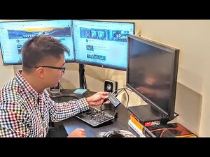How to connect multiple computers to same monitor, keyboard, and mouse using a USB Switcher
