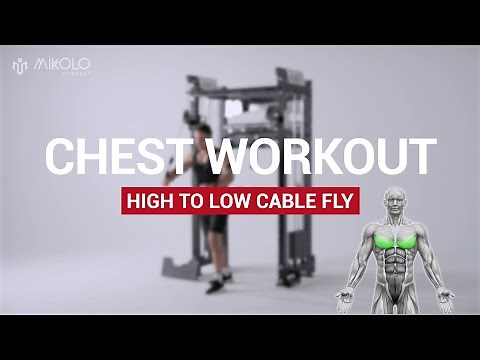 【Mikolo Workout Guide 】【Chest 01/06】| High to low Cable Fly