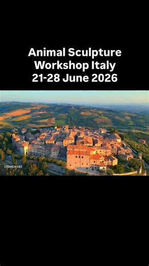 4.6K views · 168 reactions | Animal Sculpture Workshop Italy 2026 @ica.italy. We are now taking bookings for this special sculpture workshop in the heart of Italy. Combining sculpture workshops with cultural activities and delicious food, this is a must for those who want to enjoy an authentic slice of Italian life! #animalsculpture #sculpture #animallovers #animalart #ceramicsculpture #sculpt #ceramicart #nickmackman #sculptureworkshop | Nick Mackman Animal Sculpture | Facebook