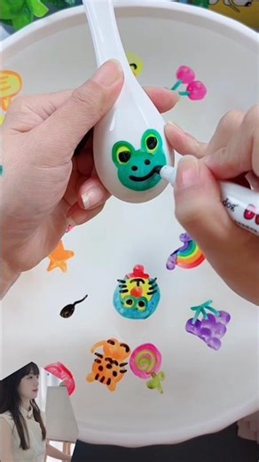 Draw a cute little frog #diy