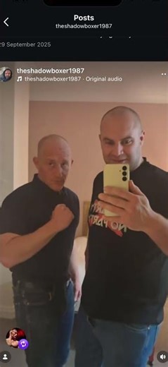 Sparring Couple👨‍❤️‍👨🤜🏻🤛🏻😂 #shadowboxer #gingefromshardend #funny #duet
