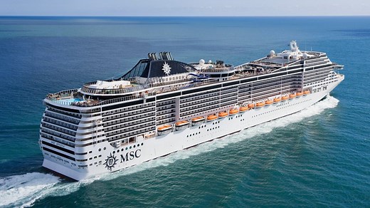 ⛵ MSC Preziosa - aktuelle Position live   Routen 2023