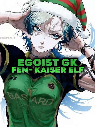 Egoist GK with FEM ELF Kaiser Emperor | #roblox #bluelockrivals #bluelock #shorts