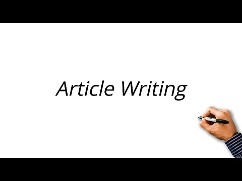 Cambridge Exams | PET B1 | Article writing | Sample Question and Answer