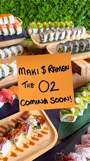 Maki & Ramen on Instagram: "🚨 EXCITING NEWS, LONDON! 🚨 Something delicious is on the way… 👀 Our very first London based restaurant is set to open in The O2 this February! Keep your eyes peeled for further updates coming soon 🎏 Get ready, the countdown is officially on! 🍜 #makiramen #theo2 #london #sushi #ramen"