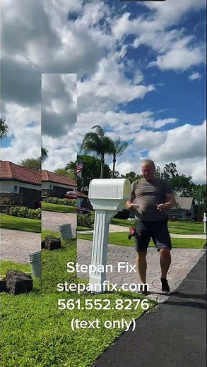 How I Installed a New Mailbox — Replacing the Old Broken One | Before & After | Stepan Fix