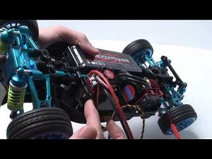 RC ADVENTURES - BRUSHLESS TOURING DRIFT CAR-PT #6 TAMIYA TT01 R KIT CUSTOM KIT