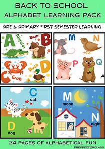 Alphabet Learning | A–Z Letter Recognition with Cute Animals & Objects