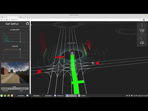 CarlaViz: visualization of streamed CARLA simulator data in the webbrowser