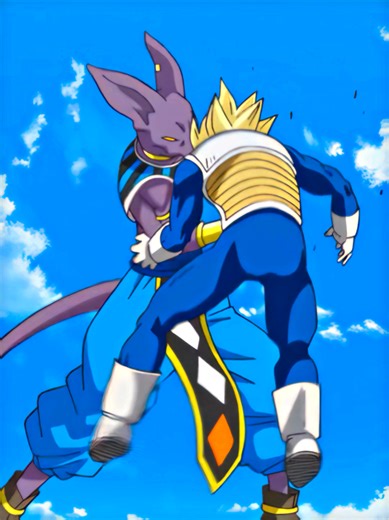 Beerus Absolutely Defeats Vegeta #dbs | beerus vs vegeta