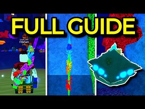 Coral Bastion FULL Guide in Fisch! 🐟 | Reef Titan, Coral Rod & Full Bestiary