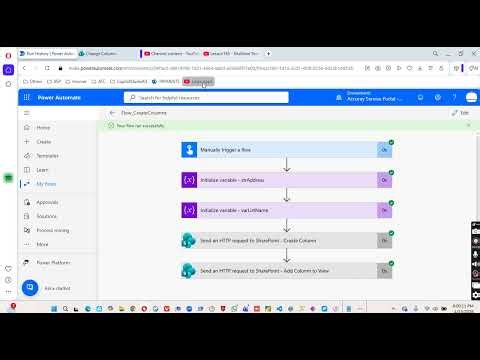 Lesson186 - Choice Column - Power Automate 1000 Videos