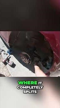 288K Mile Honda Civic Suspension Problem | Worn Bushing Causing Vibration & Alignment Issues
