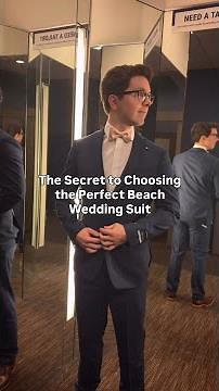 How to Choose the Perfect Beach Wedding Suit