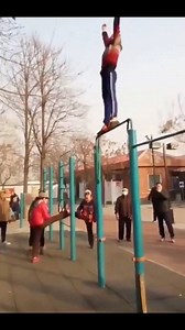 12K views · 428 reactions | An elderly Chinese man's morning exercise! Professional performance. Do not attempt! | Guangming Daily-光明日报 | Facebook
