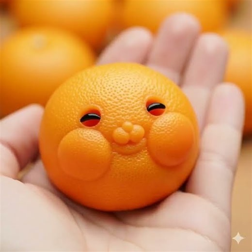 #cute orange eating asmr#short video#