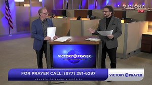 The Victory Channel is LIVE with VICTORY in Prayer! 12.05.25 Need Prayer? Our Prayer Ministers are standing by, and we would love to pray with each of you. Please call us at 877-281-6297 (USA). For Prayer in Australia Asia Pacific Call: 61 7 3343 7777 or SMS Text to 61 481 070 434 For Prayer in Canada call: 1-877-480-3388 (6AM-4PM PT, Monday-Friday) For Prayer in Europe call: 44 (0)1225 787310 (9:15am – 16:20pm BST, Monday to Friday) For Prayer in Africa Call/email: 27 11 699 7700 or prayer@kcmz