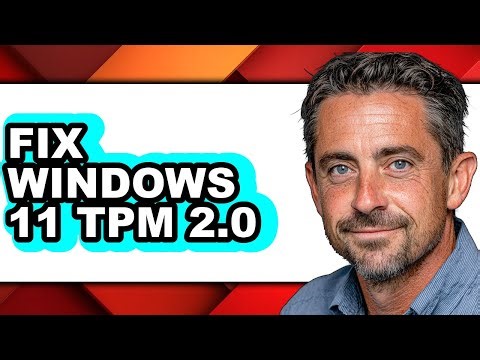 How to Fix Windows 11 Tpm 2.0 (easy Method)