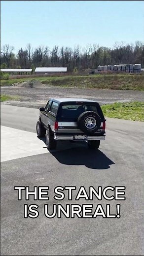 32K-Mile 1994 Bronco on 4" BDS Lift + 33s... This Stance Is Perfect