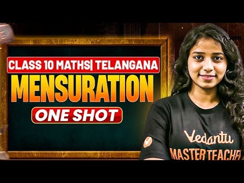 Mensuration One Shot | Class 10 Maths Telangana | Full Chapter Revision | Gayathri Ma’am