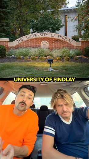 Welcome to the University of Findlay! Made possible by the wonderful people of University of Findlay 🤝 #universityoffindlay #findlayohio #Findlay | Austin & Colin