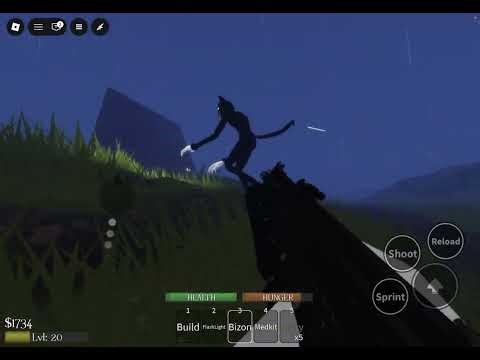 Playing siren head Legacy in Roblox