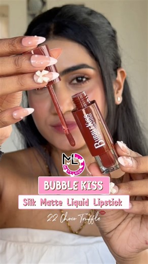 Mattlook Bubble Kiss 22 Choco Truffle 🤎🍫 | Silk Matte Liquid Lipstick | 22/24
