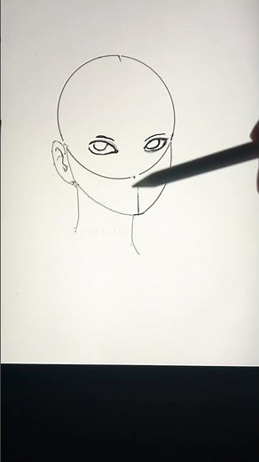 How to a draw a face in procreate