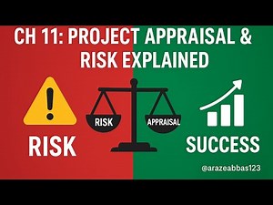 📘 Project Appraisal and Risk | Complete Lecture | BBA/MBA Project Management