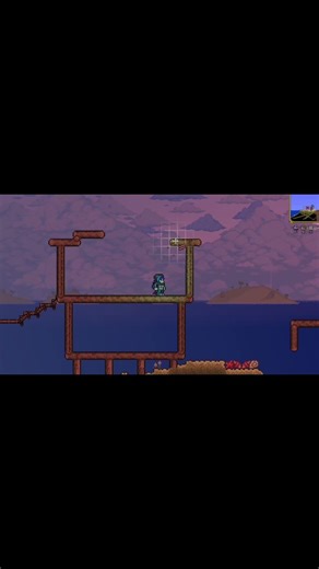 terraria ocean pylon speedbuild #speedbuild #terrariabuild #terraria #build #2dgames