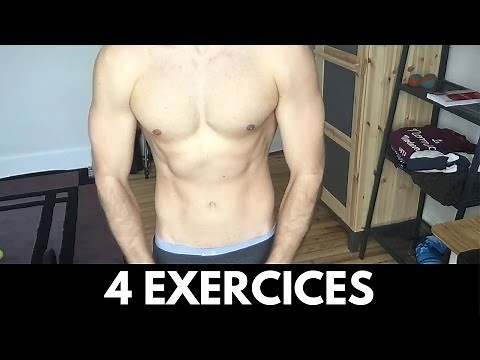 4 Exercices TOP pour se Muscler SANS Matériel