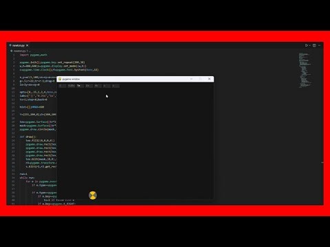 Basic Physics Simulation in Pygame