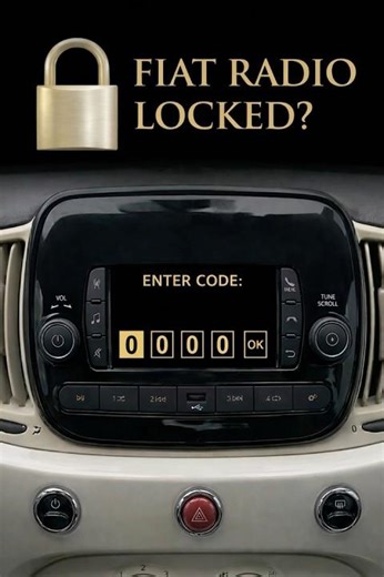 How to Get Your Fiat Radio Code in 30 Seconds! 🚗🔓 #radiocodegenerator.com #radiocode