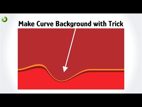How to Create Simple Curve Background in Coreldraw | Curve Design Background | Corel Designs