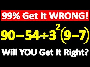 🔥 This Viral Math Problem Tricks Everyone! Can YOU Solve It?