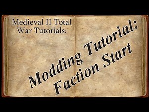 Third Age Total War: Divide and Conquer Modding Tutorial - Faction Starting Conditions
