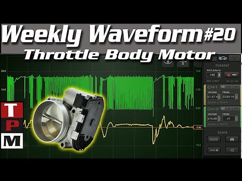Weekly waveform 20 - How to scope the throttle body motor control
