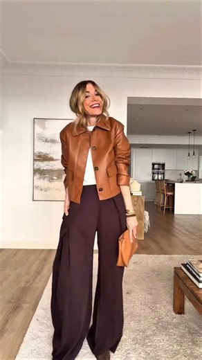 5 Formas de Combinar un Pantalón Marrón Que Tienes que Probar Ya #fashiontrends #outfitideas #ootd