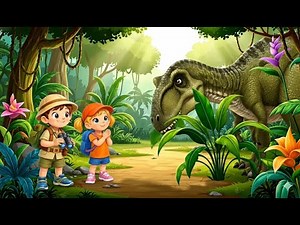 What Do Dinosaurs Eat? 🦖🥦 | Learn Dinosaur Food with Alex and Lily | Fun Science for Kids