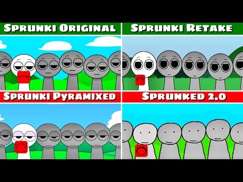 My Sprunki: Mix all Sprunki Original vs Sprunki Retake vs Sprunki Pyramixed vs Sprunked 2.0 .(P15)