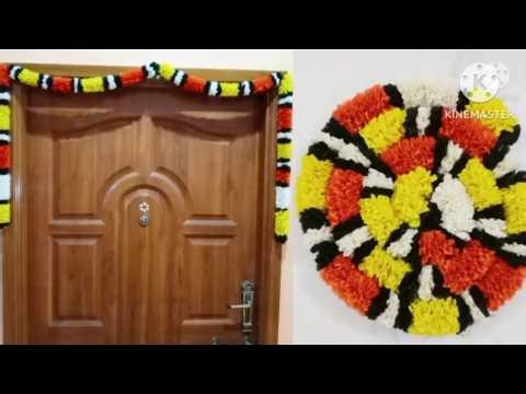 Easy Mala Making from cotton Cloths / How to make Mala from cloths / Beauty and Beautiful ideas