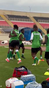 Women's Africa Cup of Nations Qualifiers Gambia ladies soccer team in preparation for tommorow's encounter with Harambee Starlets at Nyayo Stadium 4 PM... OdiBets | FRED AROCHO