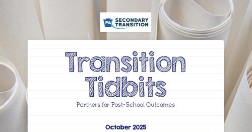 Transition Tidbits