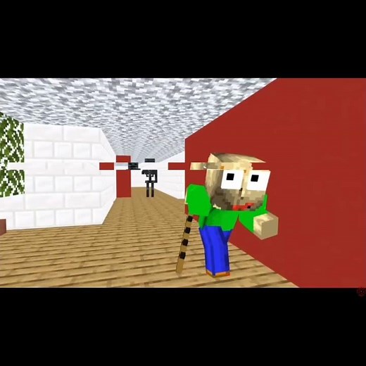 Minecraft Animation Baldi Basics edit #2026 #school #BaldisBasics