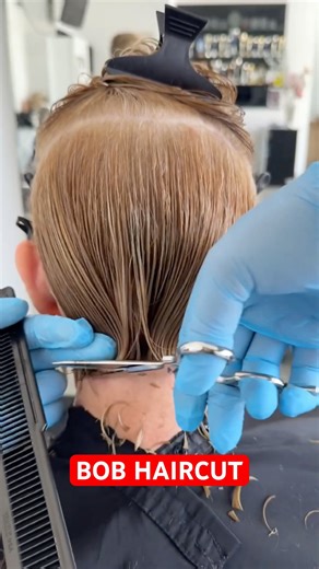 BOB HAIRCUT BY VIVYAN HAIR DESIGN! 🤩✂️🏆✨#haircut #bobhaircut #shorthair #hairtutorial #hairstyles