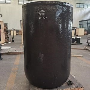 [Hot Item] High-Performance Cylinder Silicon Carbide Crucible for Metal Casting Applications Sic Crucible