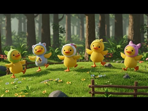 Five Little Ducks Baby Song | Children’s Music Videos