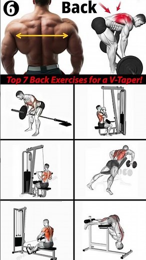 “Top 7 Back Exercises for a Wide, Thick & Strong Back | Build Lats & Back Definition Fast”